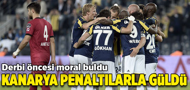Kanarya penaltılarla güldü