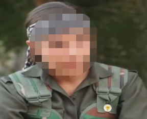 Kadın terörist 4 yaşındaki kızıyla teslim oldu