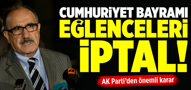 AK Parti’den kritik 29 Ekim kararı!