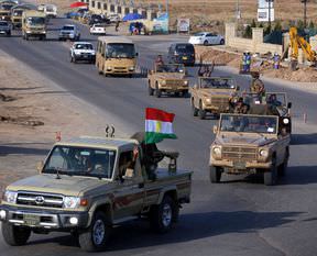 Peşmerge Kobani'ye geçti