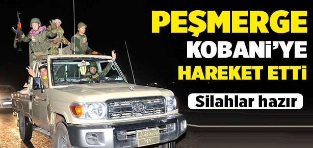 Peşmerge Kobani’ye hareket etti!