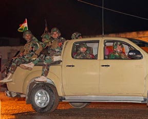 Peşmerge füzeleri ateşledi