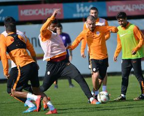 G.Saray'da Kardemir Karabükspor maçı hazırlıkları