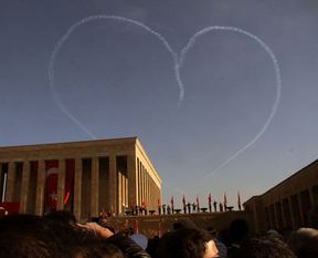 Devletin zirvesi Anıtkabir'de buluştu