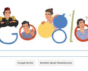 Google Kemal Sunal'ı unutmadı