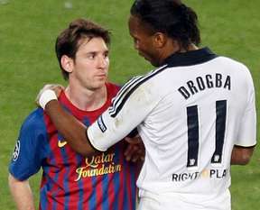 THY’nin yeni reklam yıldızları Drogba ve Messi