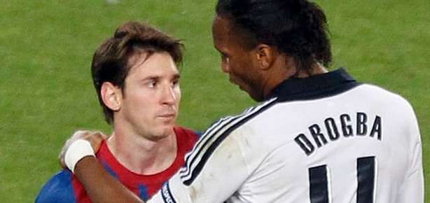 THY’nin yeni reklam yıldızları Drogba ve Messi
