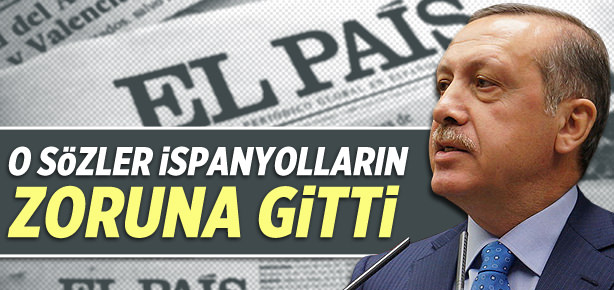 O sözler İspanya'nın zoruna gitti