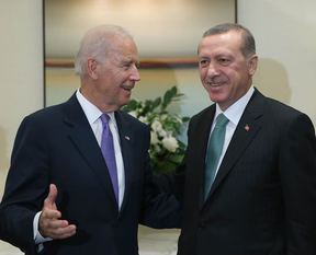Erdoğan, Biden ile Suriye'yi görüşecek