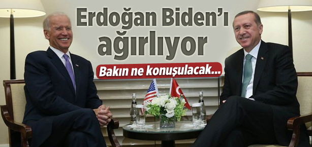 Erdoğan, Biden ile Suriye'yi görüşecek