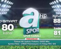 Türkiye ve dünyadan tüm spor olayları A Spor'da
