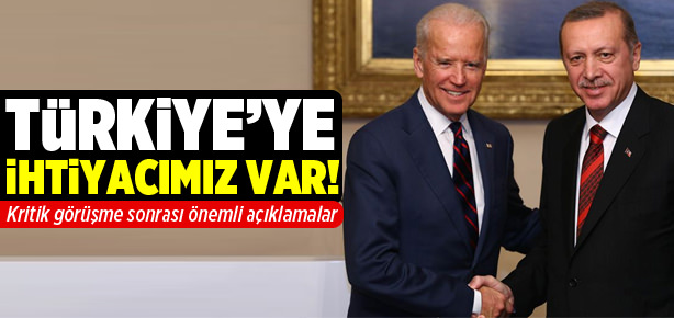 Erdoğan ve Biden’dan ortak açıklama