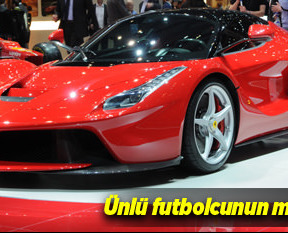 Futbolcuların milyonluk arabaları