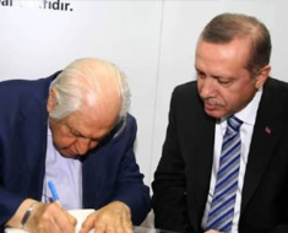 Cumhurbaşkanı Erdoğan TÜRGEV’i ziyaret etti