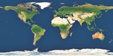 Dünya haritası yanlış çizildi!-2