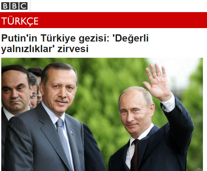 BBC, Putin'in ziyaretinden rahatsız oldu