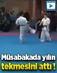 Rövaşata çeker gibi tekme atmak