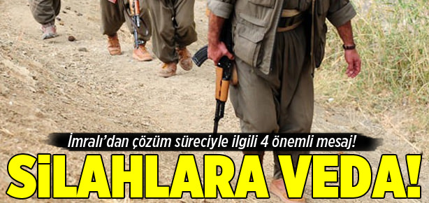 Silahlara veda baharda