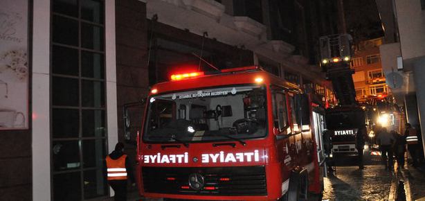 Beşiktaş’ta yangın paniği!