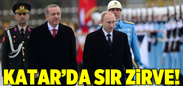 Katar'da sır zirve
