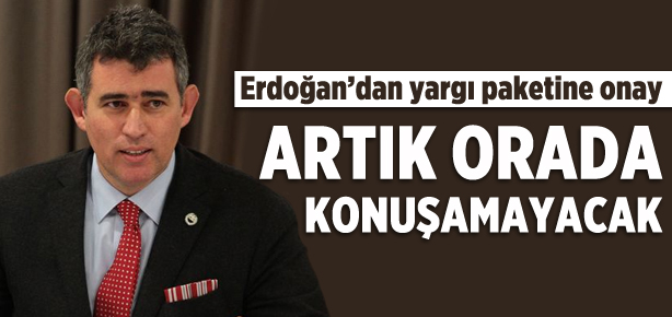 Yargı paketi onaylandı