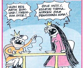 Kadınların saçlarını farketmemek