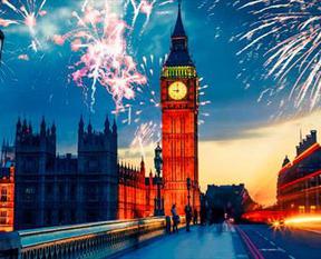 Londra'da yılbaşı bir başka güzel
