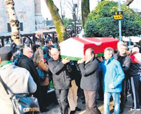 Göllü’ye son veda