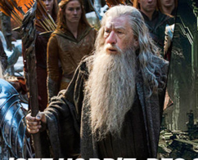 Hobbit filminden kareler