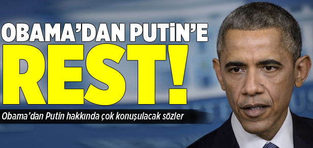 Putin'e rest çekti
