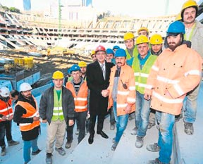 Arena'nın açılışını heyecanla bekliyoruz