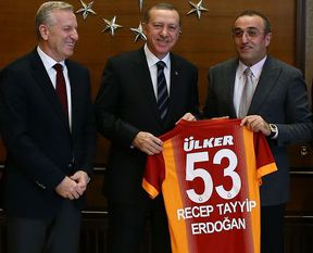 Galatasaray'dan Erdoğan'a ziyaret