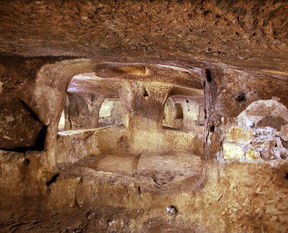 TOKİ Nevşehir’de yeraltı şehri buldu