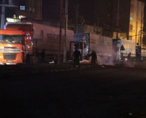 PKK'lılar yine yol kesti