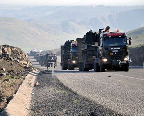 Sınıra uzun menzilli tank sevkiyatı!