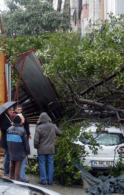 AKOM'dan İstanbul'a fırtına uyarısı