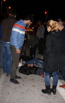 Askeri ambulans kanala uçtu: 1 şehit