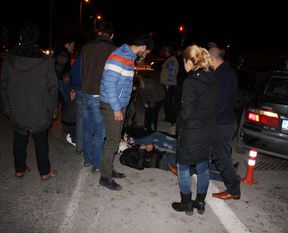 Askeri ambulans kanala uçtu: 1 şehit