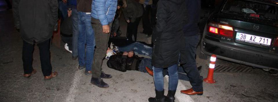 Askeri ambulans kanala uçtu: 1 şehit