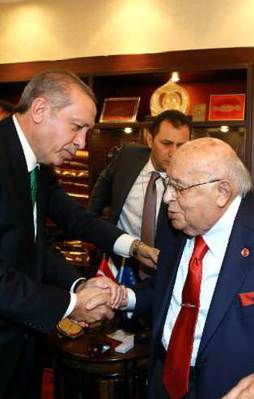 Cumhurbaşkanı Erdoğan'dan Demirel'e taziye ziyareti