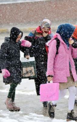 Bu illerde kar tatili uzadı!