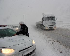Bolu Dağı ulaşıma kapandı