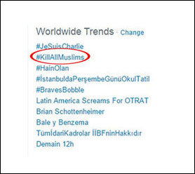 Twitter'da skandal etiket!-1