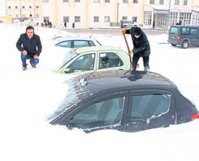 Kar, kış, kıyamet!