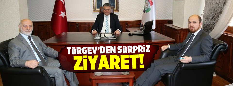 TÜRGEV’den sürpriz ziyaret!