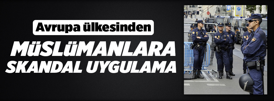 Müslümanlar için skandal uygulama!