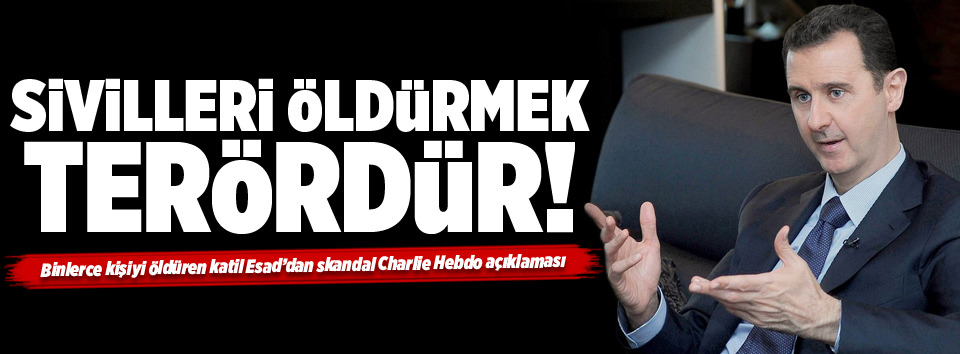 Esad yüzsüzlükte sınır tanımadı!