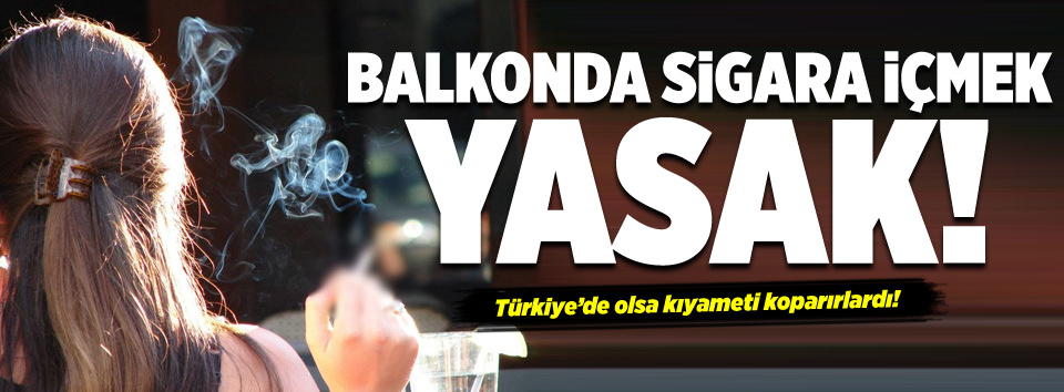 Almanya’da sigara yasağı!