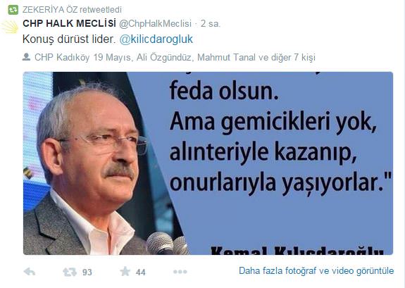 Zekeriya Öz'ün tek umudu Kılıçdaroğlu!-1
