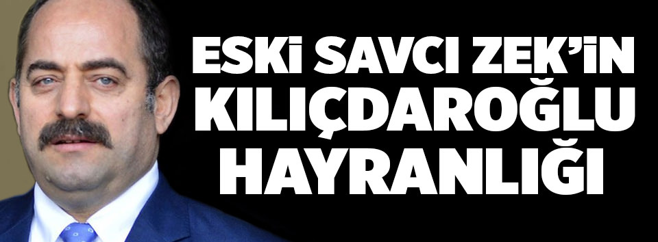 Zekeriya Öz’ün tek umudu Kılıçdaroğlu!